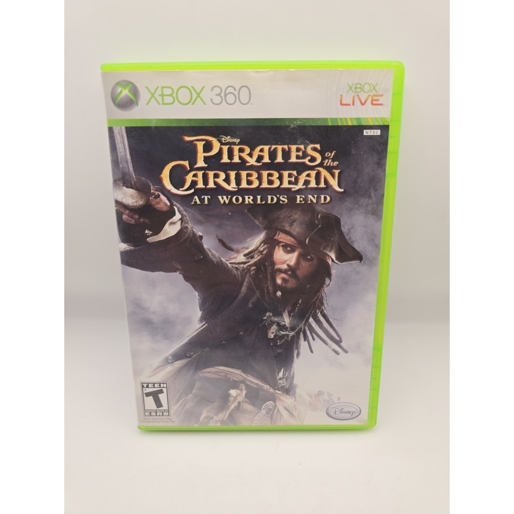 Pirates of the Caribbean: At World's End Xbox 360 Game W Manual